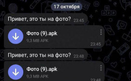 «Фотография не может иметь расширение APK, в отличие от вредоносного программного обеспечения. Если получили такое сообщение, файлы ни в коем случае не скачивайте», — предупредили в МВД.  APK (Android Package Kit) — формат архивных исполняемых файлов-приложений для Android и ряда других операционных систем на ее базе.  В сентябре «Известия» сообщили, что в России начал активно распространяться новый вирус-троян, который маскируется под уведомления от банков. Вредоносный код заражает устройства с операционно